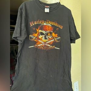 Harley Davidson men’s large black t-shirt